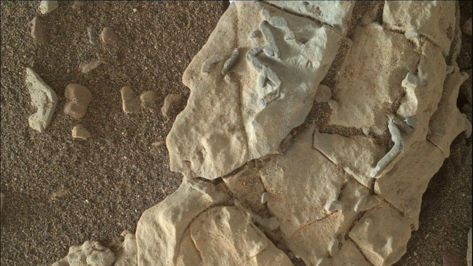 پدیدار شدن چهره‌های آشنا در مریخ / انسانی که در سیاره سرخ نشسته‌ است/ عکس