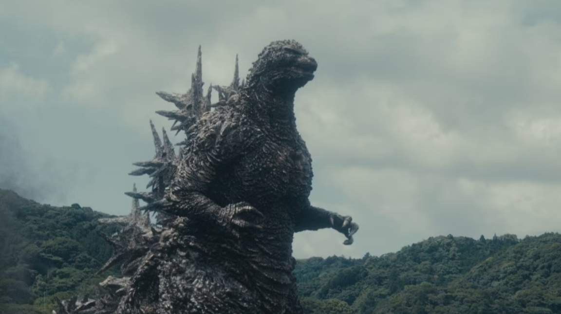 تصویری از گودزیلا در فیلم Godzilla Minus One منتشر شد