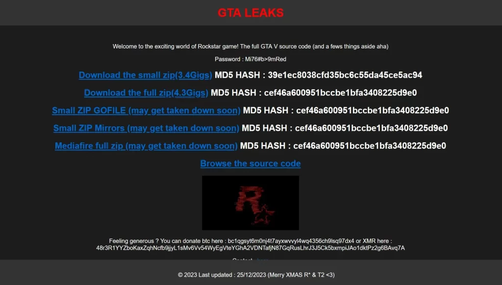 حمله دوباره هکرها به راک استار؛ این بار لو رفتن کد منبع GTA V